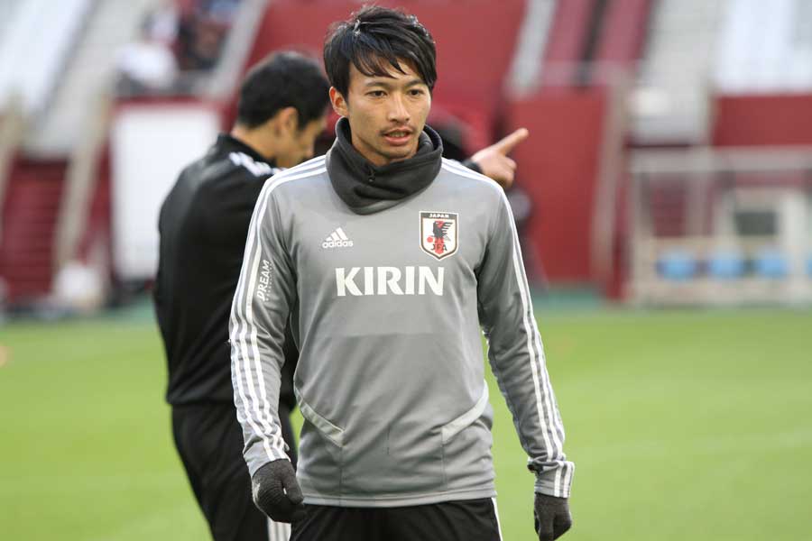 日本代表MF柴崎【写真:Football ZONE web】