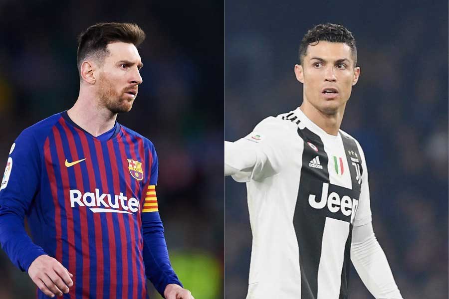 メッシがC・ロナウドの影響力に言及【写真：Getty Images】