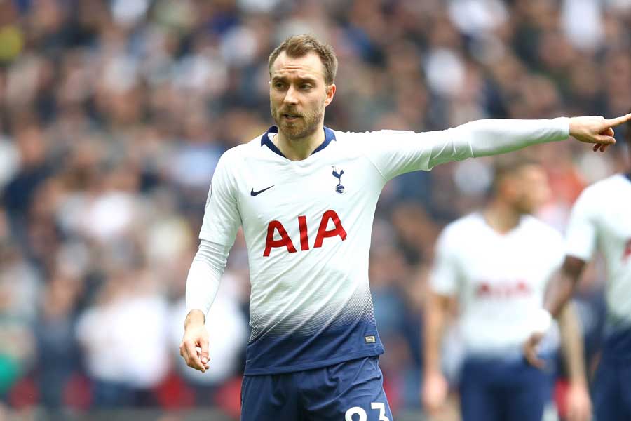 トットナムMFエリクセン【写真：Getty Images】