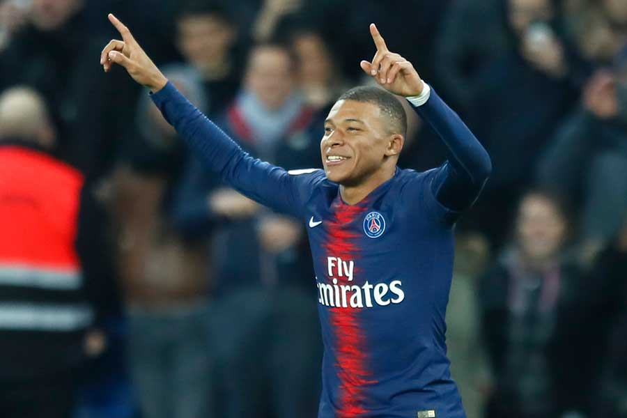 誰よりも価値がある選手としてムバッペを挙げた【写真：AP】