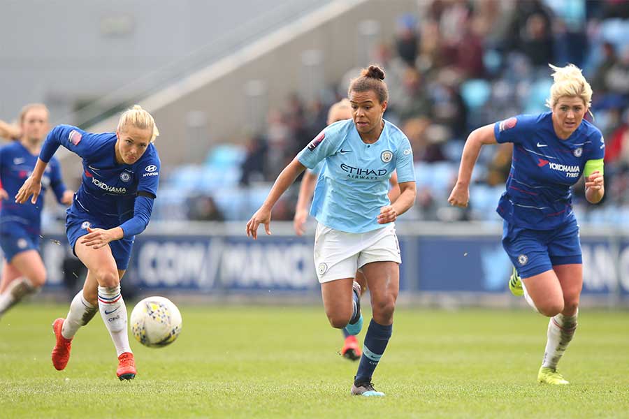 イングランドの女子サッカーリーグ、ウィメンズ・スーパーリーグに巨額の投資が行われる【写真：Getty Images】