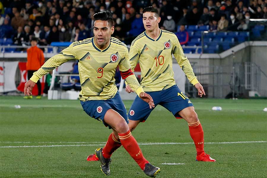 コロンビア代表FWファルカオ【写真：AP】