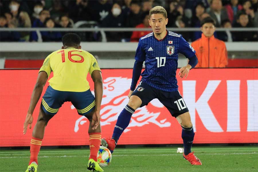 香川が後半20分から途中出場【写真：Noriko NAGANO】