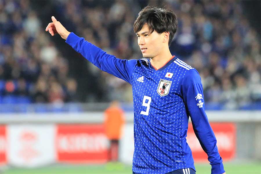 コロンビア戦に先発出場した南野拓実【写真：Noriko NAGANO】