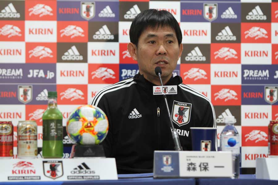 日本代表の森保監督【写真：Football ZONE web】