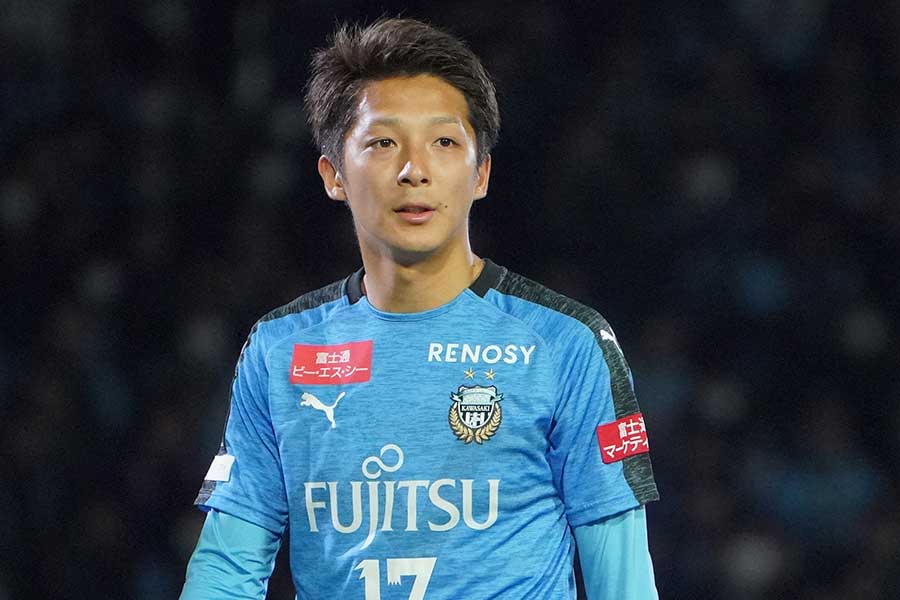 川崎DF馬渡和彰【写真:荒川祐史】