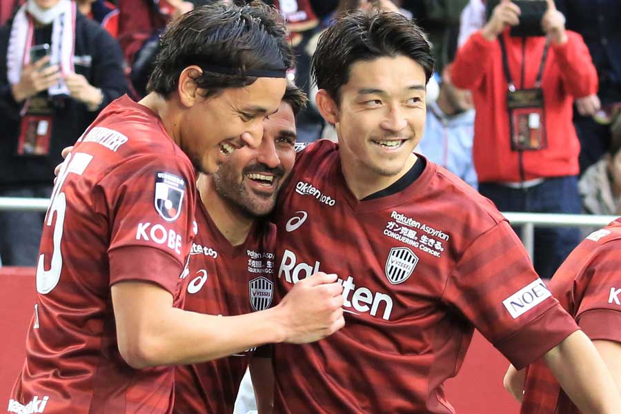 現在は神戸でワールドカップ（W杯）優勝の味を知る“VIPトリオ”と研鑽を積む西【写真：Noriko NAGANO】