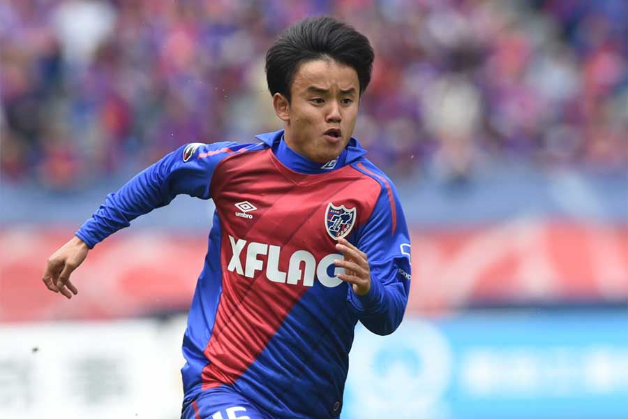 FC東京の17歳MF久保建英が2試合連続ゴールを決めた【写真：Getty Images】