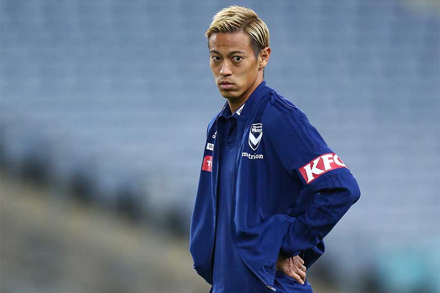 メルボルン・ビクトリーのMF本田圭佑【写真：Getty Images】