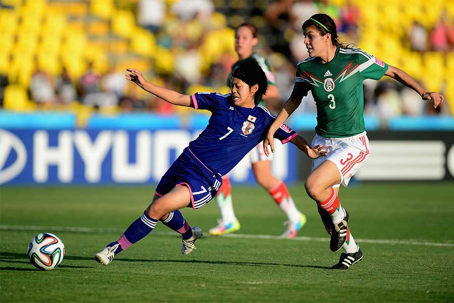 U-17女子W杯ではチームの主力として日本の初優勝に大きく貢献【写真：Getty Images】