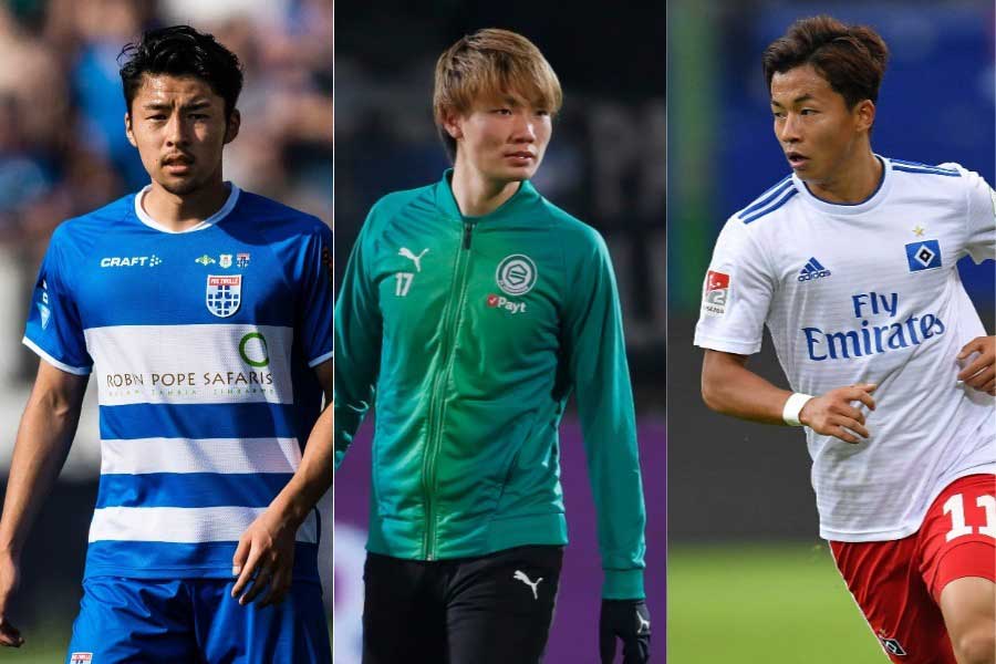 （左から）中山雄太、板倉滉、伊藤達哉【写真：Getty Images】