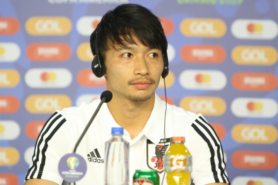 日本代表MF柴崎岳【写真：Football ZONE web】