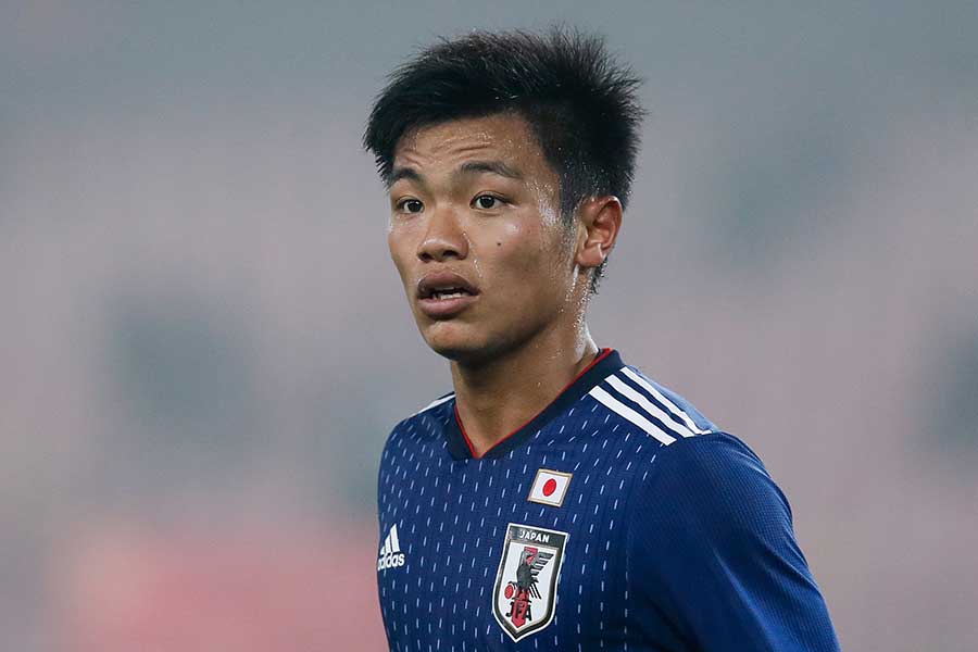 U-22日本代表のFW旗手怜央【写真：Getty Images】