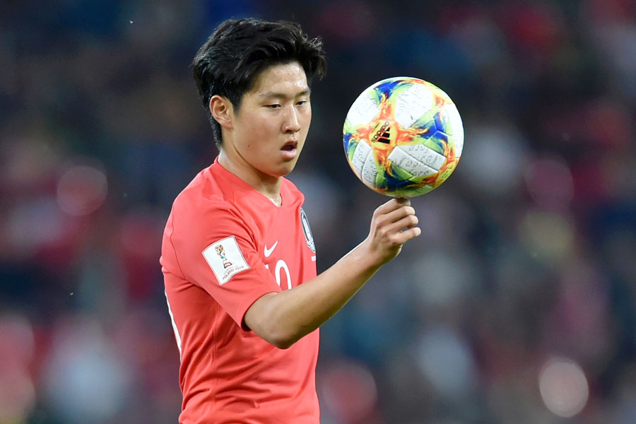 U-20韓国代表FWイ・ガンイン【写真：Getty Images】