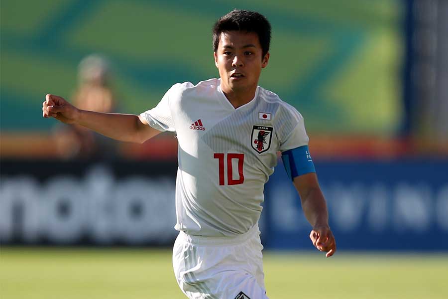 U-20日本代表のMF齊藤未月【写真:Getty Images】