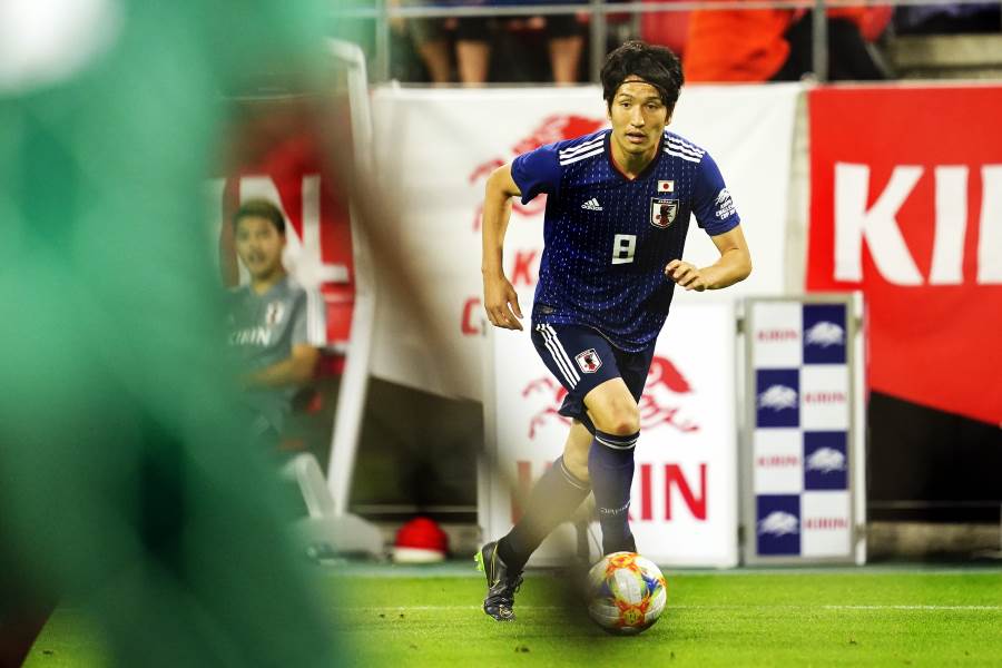 日本代表MF原口元気【写真:Yukihito Taguchi】