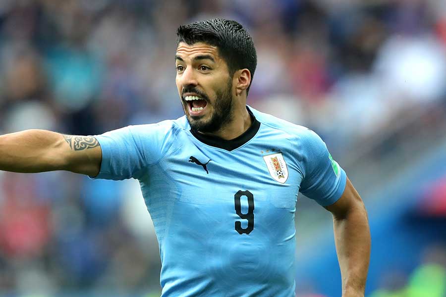 ウルグアイ代表のエースFWルイス・スアレス【写真：Getty Images】
