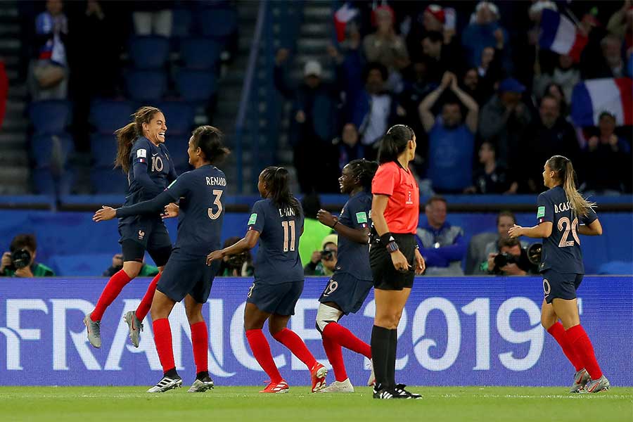 開催国フランスが韓国を4-0で下した【写真：Getty Images】