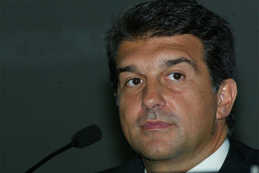 バルサ元会長のジョアン・ラポルタ氏【写真：Getty Images】