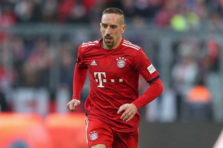 今季限りでバイエルンを退団するMFリベリー【写真:Getty Images】