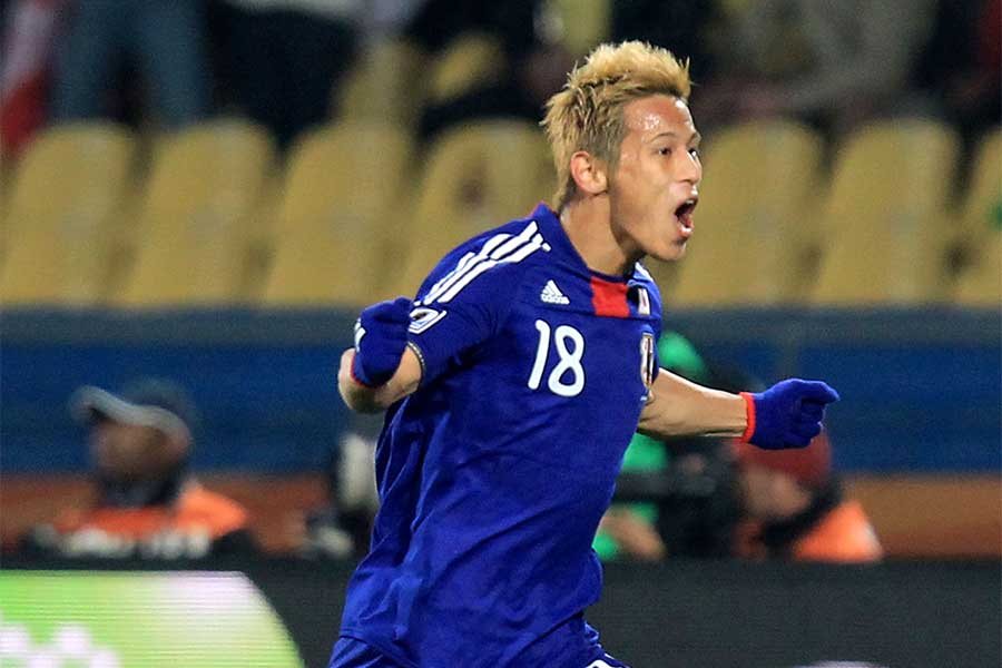 世界衝撃の無回転fkも収録 本田圭佑 日本人初の W杯3大会連続弾 に再脚光 フットボールゾーン