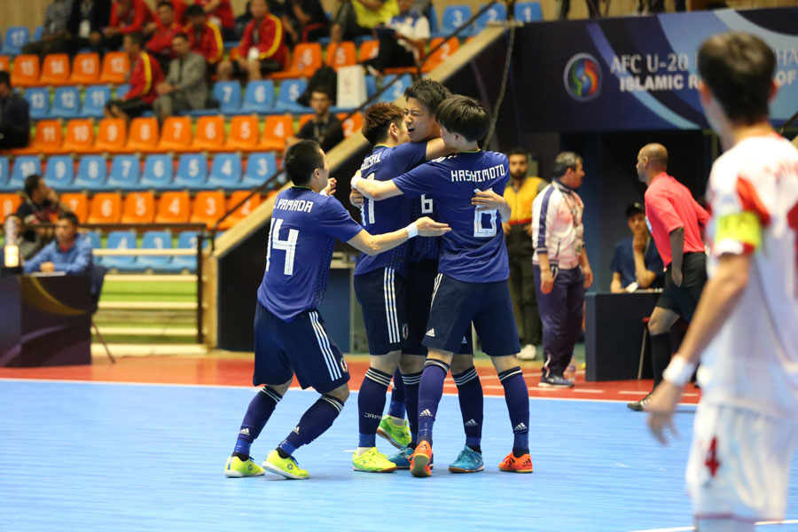 アジア制覇を目指すU-20フットサル日本代表が白星発進！【写真：河合拓/Futsal X】