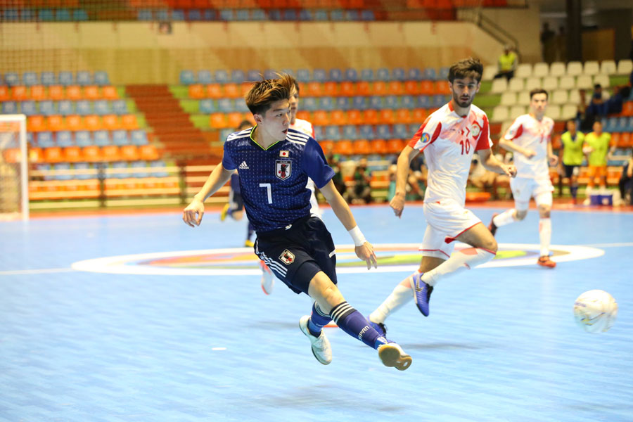 2点目を決めたFP髙橋裕大【写真：河合拓/Futsal X】