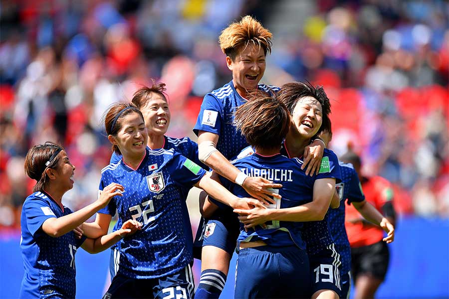 なでしこジャパンが今大会初勝利を手にした【写真：Getty Images】