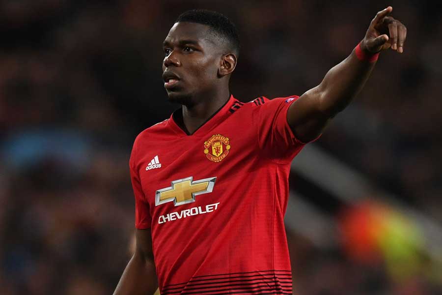 ユナイテッドMFポグバ【写真：Getty Images】