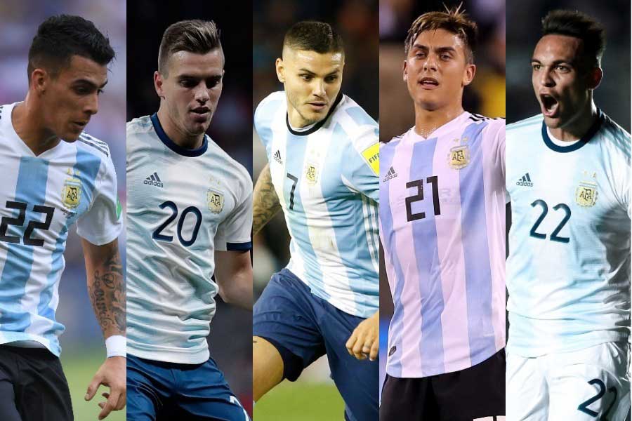 アルゼンチン代表でメッシに代わる存在となり得る選手5人をピックアップ【写真：Getty Images】