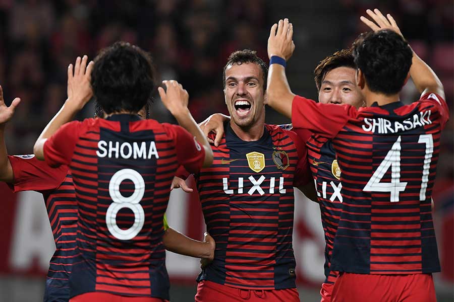 FWセルジーニョの先制点を守り切り、鹿島が勝利を収めた【写真：Getty Images】