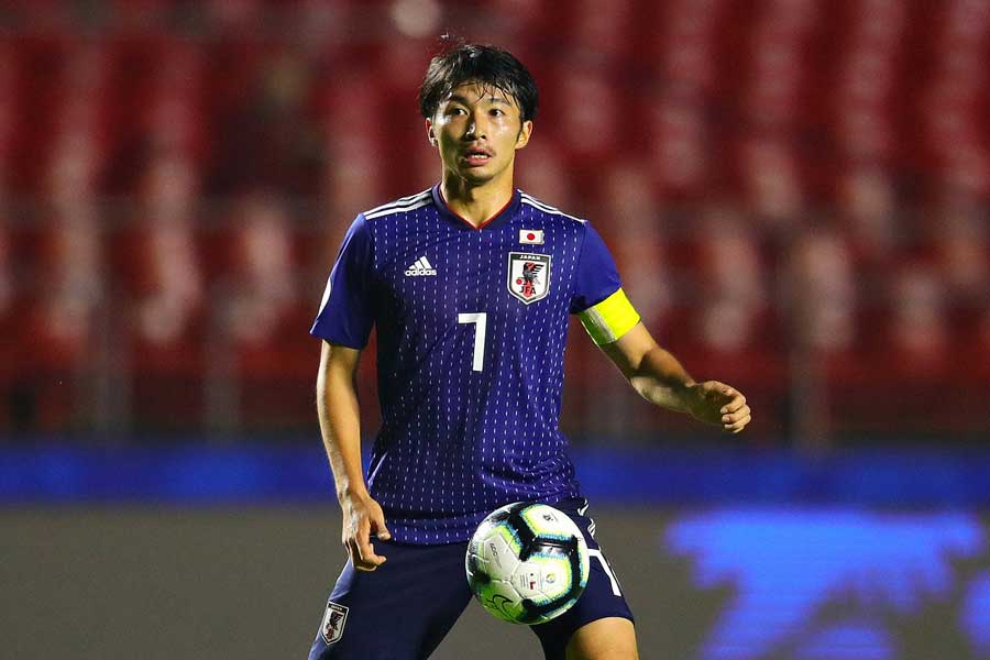 日本代表MF柴崎【写真：Getty Images】