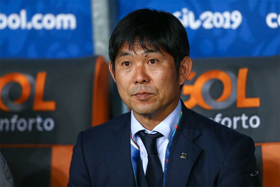 日本代表を率いる森保監督【写真：Getty Images】