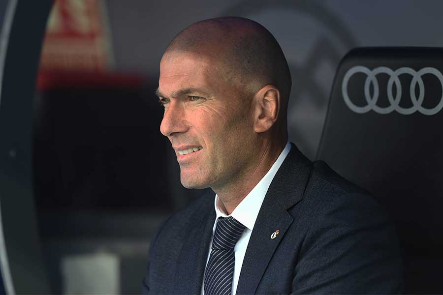 チームの復権を目指すジダン監督【写真：Getty Images】