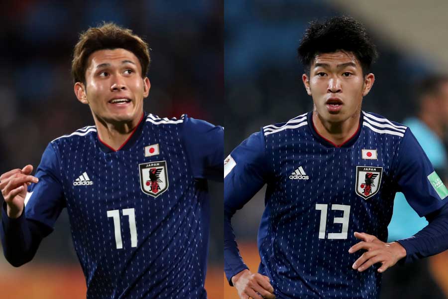 U-20W杯では田川、宮代の2トップが結果を残した【写真：Getty Images】