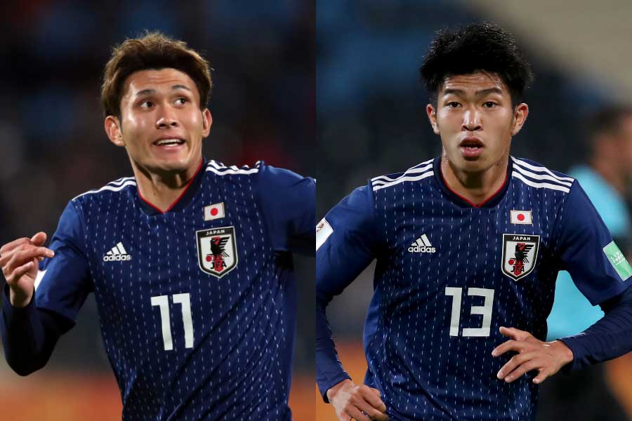 U-20W杯では田川、宮代の2トップが結果を残した【写真:Getty Images】