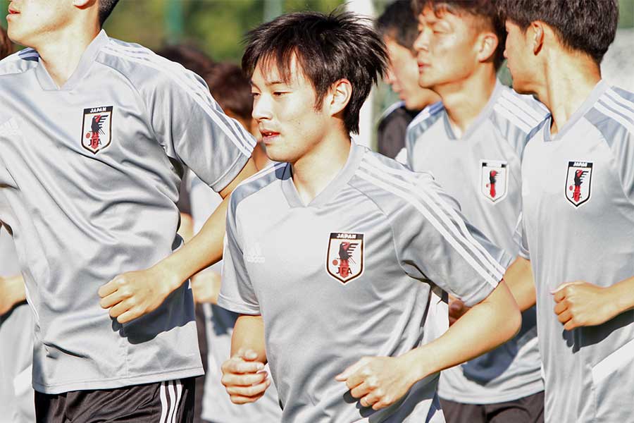 日本代表MF中島翔哉【写真：Football ZONE web】