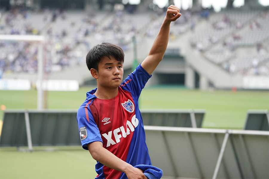 FC東京からレアルへの移籍が決まったMF久保建英【写真：高橋学】