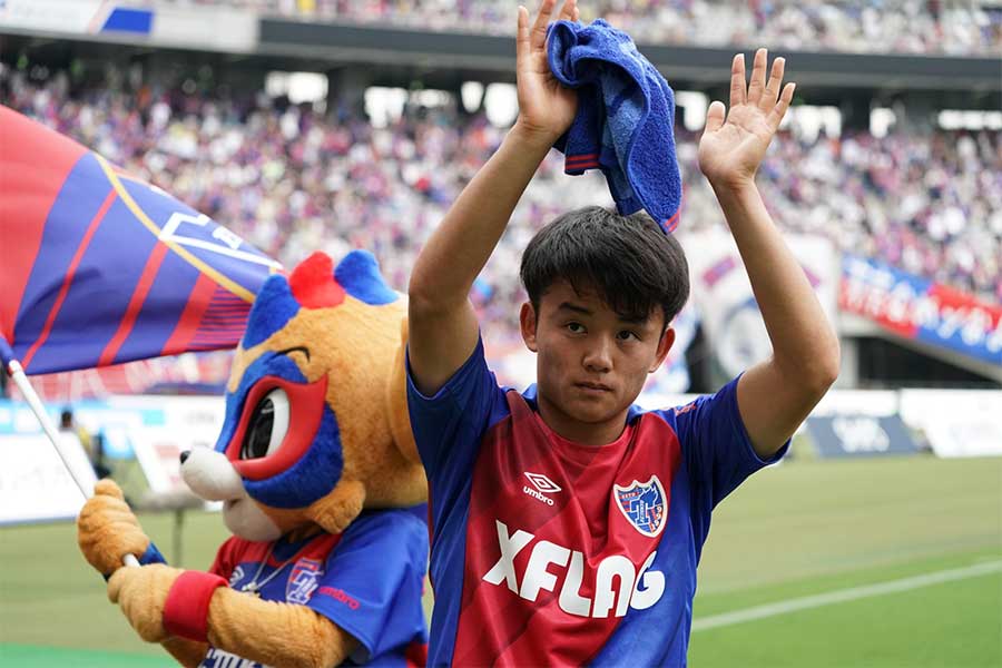 FC東京からレアルへの移籍が決まったMF久保建英【写真：高橋学】