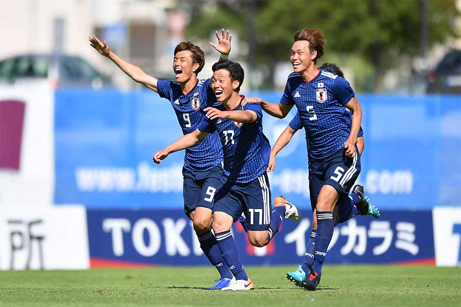 準決勝でPK戦の末にメキシコを下したU-22日本代表【写真：MEXSPORT/アフロ】