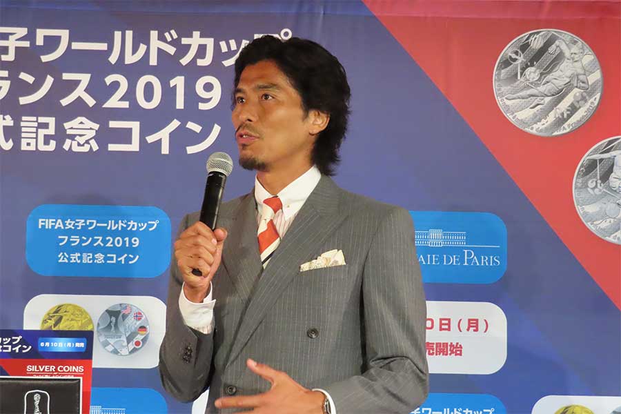 中澤佑二氏がなでしこジャパンの注目選手について語った【写真：Football ZONE web】