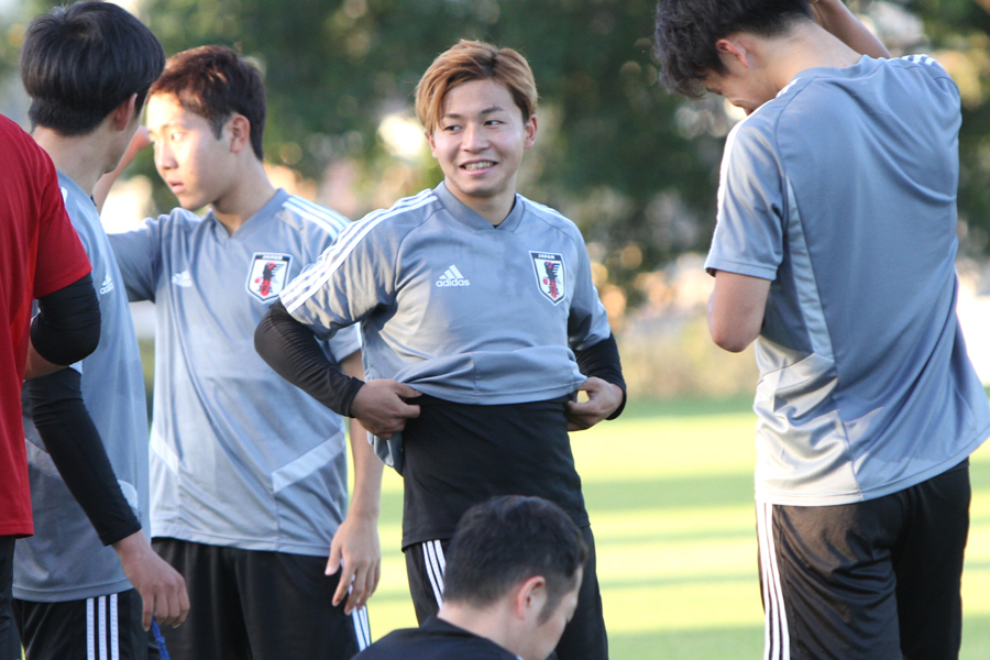 日本代表MF伊藤達哉【写真：Football ZONE web】