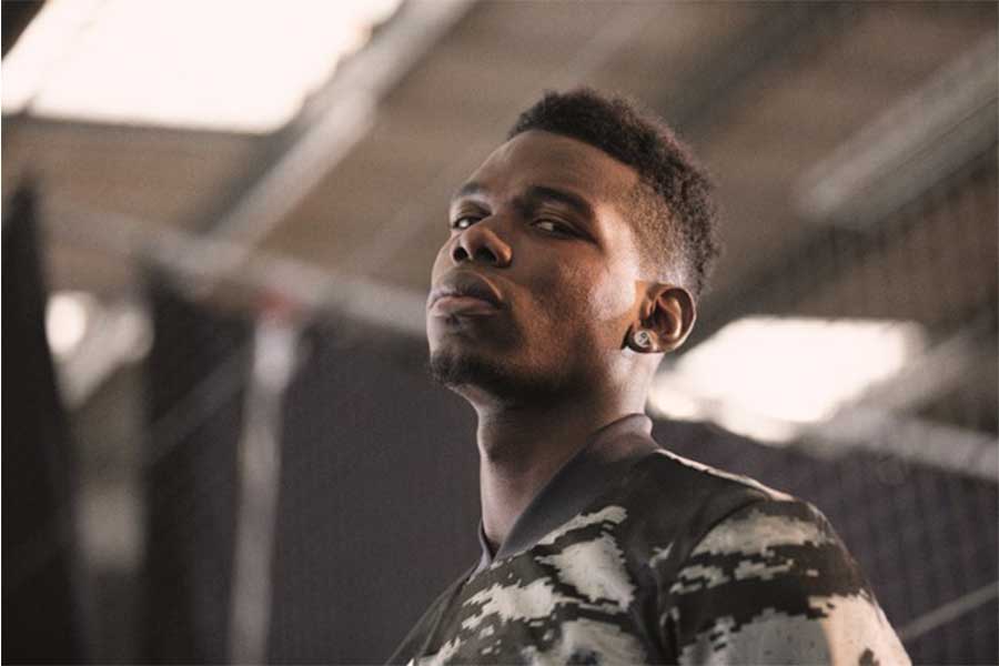 マンチェスター・ユナイテッドのフランス代表MFポール・ポグバ【写真提供：adidas】