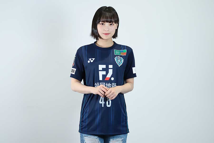 「HKT48」の豊永阿紀さんが語るサッカーとアイドルの共通点とは？【写真：荒川祐史】