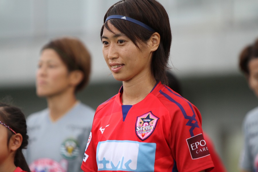 スペインに到着した田中陽子【写真：Football ZONE web】