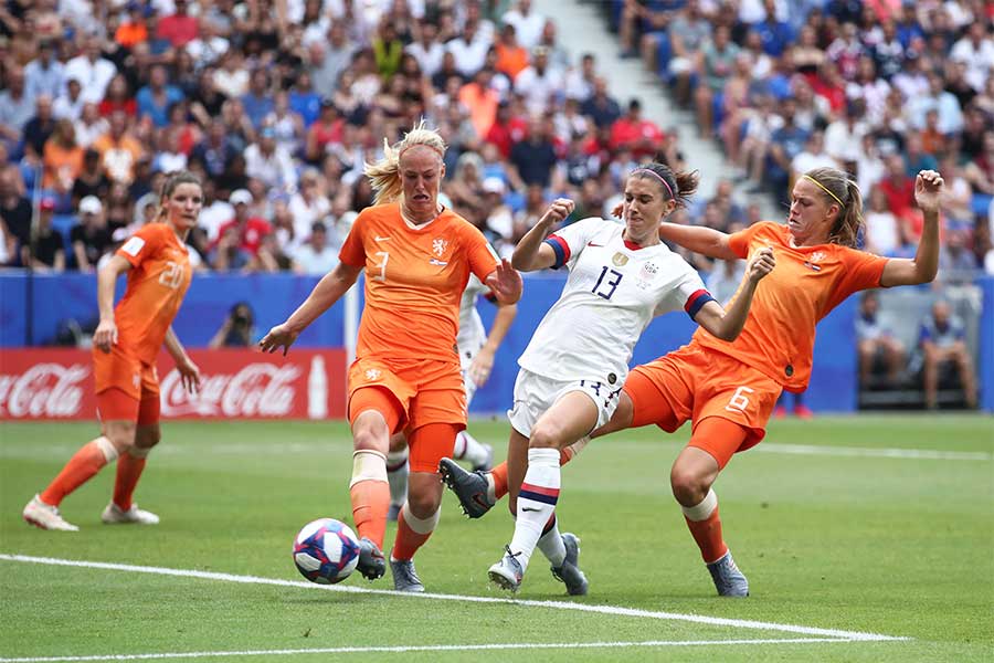 米国vsオランダは0-0で後半へ【写真：Getty Images】