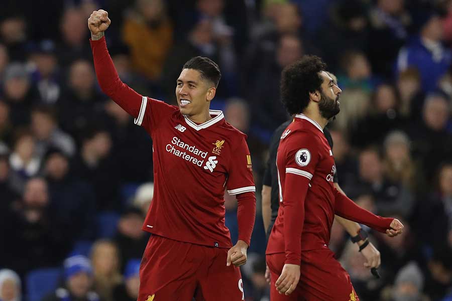 辛抱強くFWフィルミーノを使い続けた【写真:Getty Images】