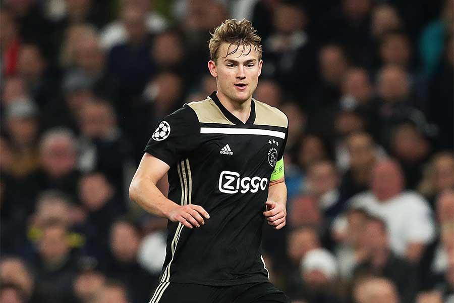 アヤックスDFデ・リフト【写真：Getty Images】