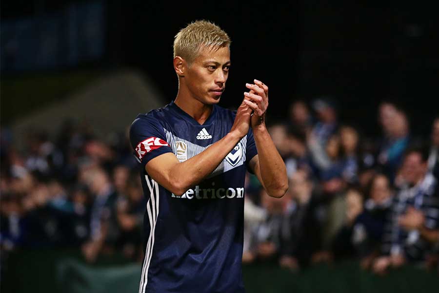 去就に注目が集まるMF本田圭佑【写真：Getty Images】