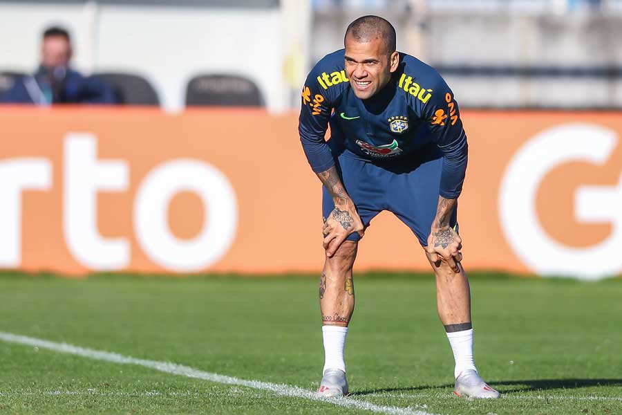 ブラジル代表DFダニエウ・アウベス【写真：Getty Images】